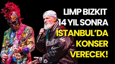 Limp Bizkit 14 Yıl Sonra İstanbul’da Konser Verecek!