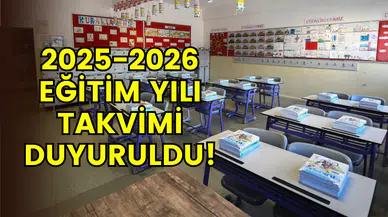 MEB, yeni eğitim yılı takvimini duyurdu: Okullar 8 Eylül’de açılacak