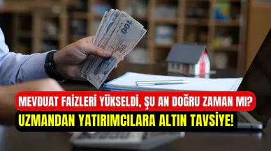 Mevduat faizleri rekor kırdı: Uzmandan yatırımcılara altın değerinde tavsiye