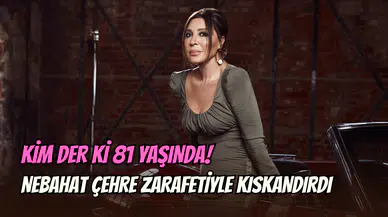 Nebahat Çehre, 81 yaşında gençleri kıskandırdı: Davette zarafetiyle büyüledi