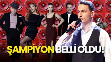 Mert Özer, O Ses Türkiye Şampiyonu Oldu!