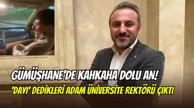 Otostop çeken öğrencilere komik sürpriz: ‘Dayı’ dedikleri adam Gümüşhane Üniversitesi rektörü çıktı