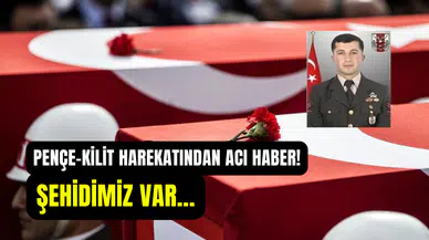Pençe-Kilit Harekatı’ndan acı haber: Piyade Uzman Çavuş Mesut Karadağ şehit oldu