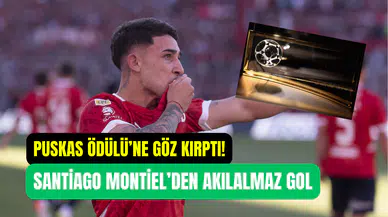 Puskas’a göz kırptı: Santiago Montiel’in akıl almaz golü galibiyeti getirdi