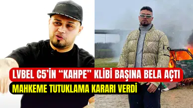 Rapçi Lvbel C5’e hapis şoku: Uyuşturucuya özendirme suçundan tutuklandı