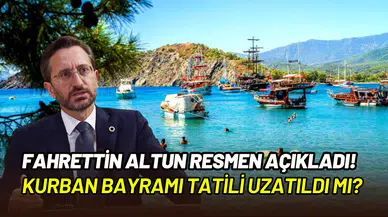 Resmi açıklama geldi: Kurban Bayramı tatili süresi netleşti