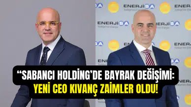 Sabancı Holding’de bayramı değişimi: Yeni CEO Kıvanç Zaimler oldu
