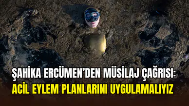 Şahika Ercümen’dan Marmara Denizi’ne farkındalık dalışı: ‘’Müsilaj felaket boyutunda’’