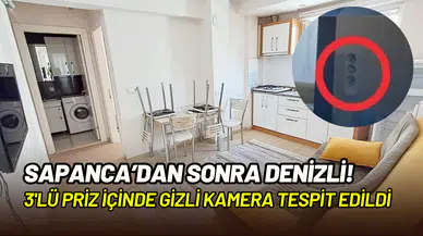 Sapanca’dan sonra Denizli’de skandal: Kiralık odada gizli kamera bulundu