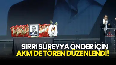 Sırrı Süreyya Önder’e AKM’de Veda Edildi!