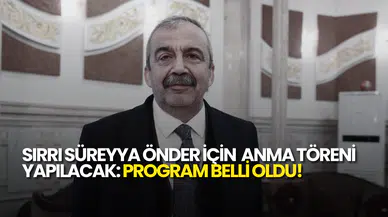 Sırrı Süreyya Önder’in Cenaze Programı Belli Oldu