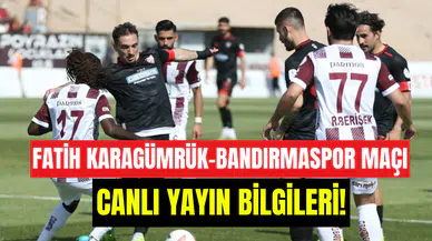 Süper Lig için son tren kalkıyor: Fatih Karagümrük ile Bandırmaspor finalde karşı karşıya