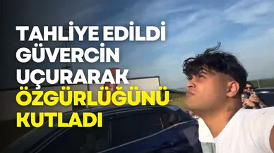 Tahliye edilen Lvbel C5, güvercin uçurarak özgürlüğünü kutladı.