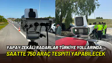 Trafikte yapay zeka hamlesi: Saatte 750 aracı analiz edecek