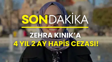 17 yaşındaki gencin ölümüne sebep olmuştu: Zehra Kınık'a 4 yıl 2 ay hapis cezası
