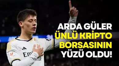 Arda Güler, ünlü kripto borsasının marka yüzü oldu!