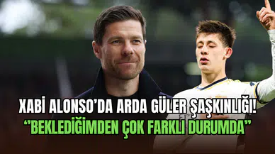 Arda Güler, Xabi Alonso’yu şaşkına çevirdi: ‘’Beklediğimden çok farklı’’