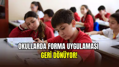 Bakan Tekin açıkladı: Okullarda yeniden forma dönemi başlıyor
