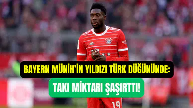 Bayern Münih’in yıldızı Alphonso Davies Türk düğününde: 500 euro takı taktı