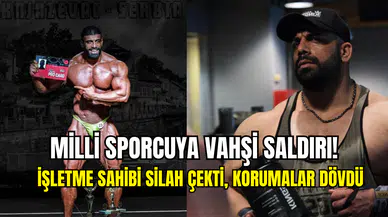 Bursa’da milli sporcuya saldırı: İşletme sahibi silah çekti, korumalar dövdü