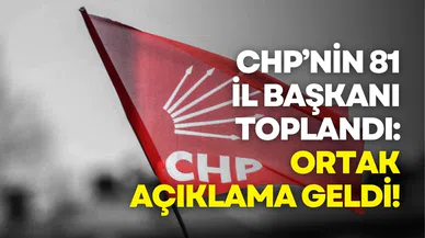 CHP il başkanları kurultay davasına nokta koydu: Gündemimiz halktır