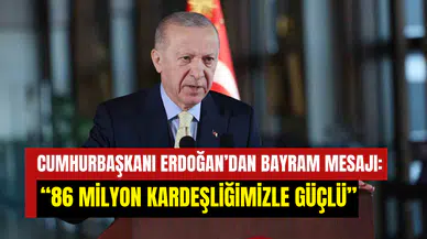 Cumhurbaşkanı Erdoğan’dan Kurban Bayramı mesajı: ‘’Terörsüz Türkiye’ye Suhuletle Ulaşacağız”