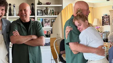 Hollywood'un efsane ismi Bruce Willis'in son halini kızı paylaştı!