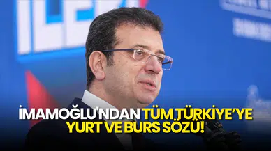 İmamoğlu'ndan Tüm Türkiye’ye Yurt ve Burs Sözü: “Gençlerimize Borcumuz Var”