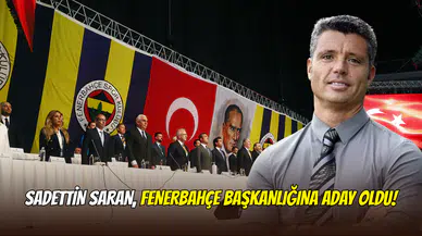 Fenerbahçe Başkanlığı’nda Ali Koç’a rakip: Sadettin Saran adaylığını açıkladı
