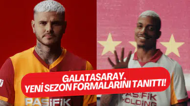 Galatasaray’ın 5 yıldızlı yeni sezon forması görücüye çıktı