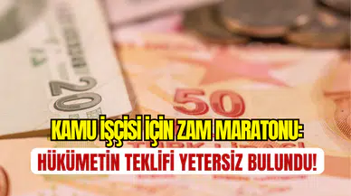 Kamu işçileri için hükümetin zam teklifi belli oldu: Yüzde 16 + yüzde 8