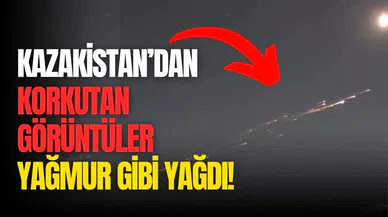 SON DAKİKA | Kazakistan ve çevre ülkelerde gökyüzünde bir cisim görüldü