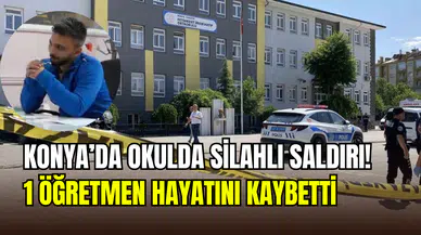 Konya’da okulda kan donduran saldırı: Rehber öğretmeni Muhammed Öz hayatını kaybetti