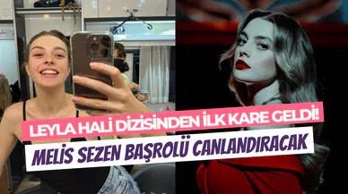 Leyla Hali dizisinden ilk kare: Melisa Sezen başrolde olacak