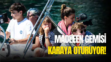 Madleen gemisinin karaya ulaşması bekleniyor