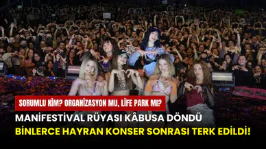 Manifestival Rüyası Kâbusa Döndü: Manifest Konserinde Cehennemi Yaşadılar!