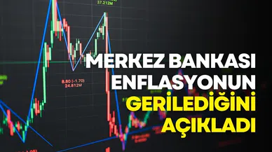 Merkez Bankası enflasyonun gerilediğini açıkladı