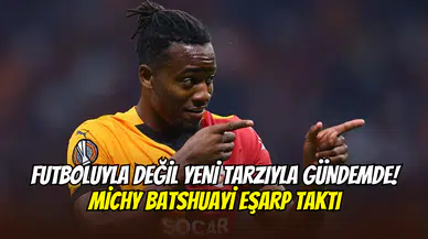 Michy Batshuayi yeni tarzıyla olay yarattı: Neden eşarp taktı?
