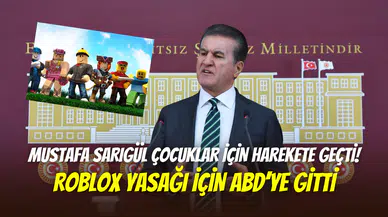 Mustafa Sarıgül, Roblox yasağı için ABD’ye gitti: ‘’20 milyon evladın yüzünü güldürmek için’’