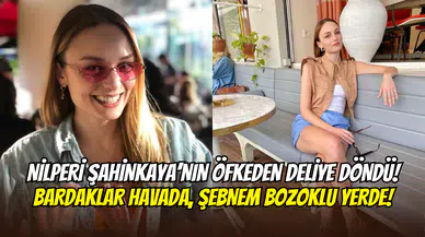 Nilperi Şahinkaya sette ortalığı karıştırdı: Şebnem Bozoklu, arbedede sandalyeden düştü