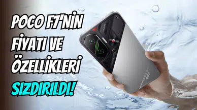 POCO F7, lansmana saatler kala ifşa oldu: İşte fiyatı ve özellikleri