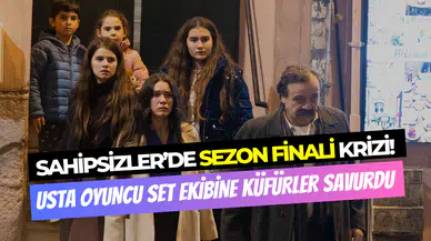 Sahipsizler setinde küfürler havada uçuştu: Reha Özcan set ekibine ateş püskürdü