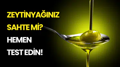 Sahte Zeytinyağı Nasıl Anlaşılır?