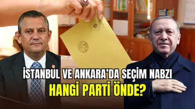 Seçim anketi sonuçları açıklandı: İstanbul ve Ankara’da hangi parti önde?