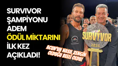 Survivor Şampiyonu Adem Kılıçcı, Kazandığı Ödül Miktarını İlk Kez Açıkladı: “15 Yıldır Değişmedi!”