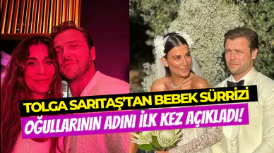 Tolga Sarıtaş-Zeynep Mayruk çifti açıkladı: Bebeklerinin adı belli oldu