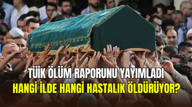 TÜİK ölüm raporunu yayımladı: Hangi ilde hangi hastalık öldürüyor?