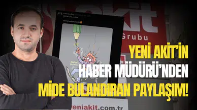 Yeni Akit’in Haber Müdürü Zekeriya Say’dan mide bulandıran paylaşım! Cenaze soğumadan küfretmeye başladı