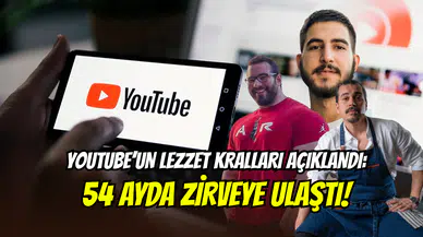 YouTube’un lezzet kralları açıklandı: Tuna Tavus zirveye yerleşti