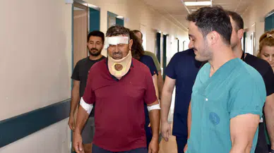 Aslan saldırısına uğrayan çiftçi taburcu edildi: Aslana hakkımı helal ederim, insanlara etmem